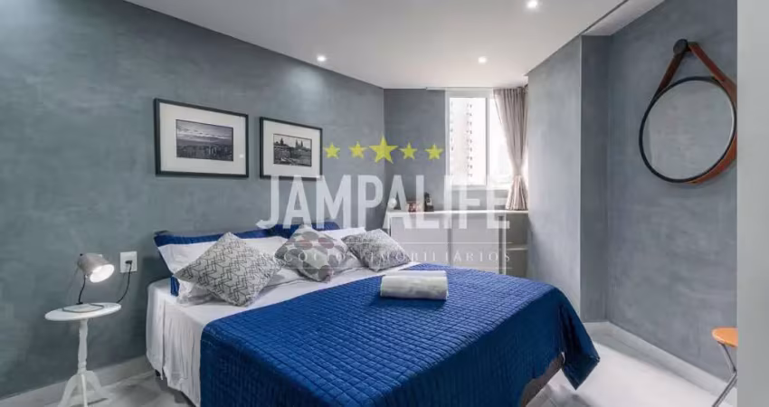 Flat com 1 quarto à venda no Miramar, João Pessoa 