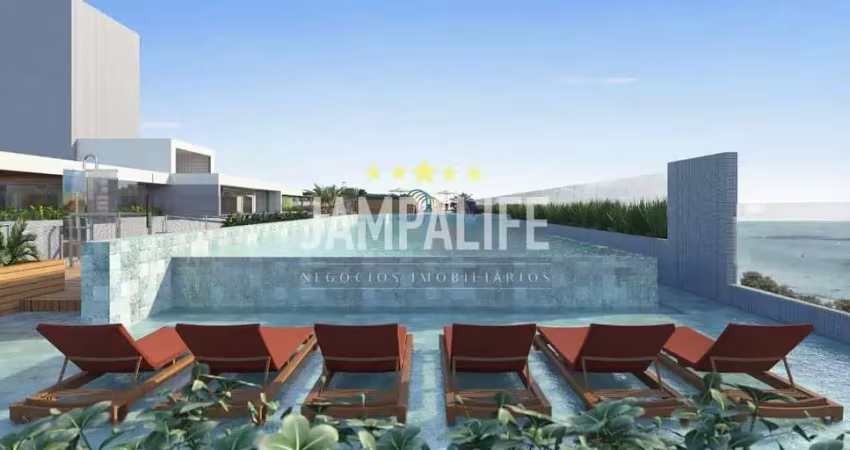 Apartamento com 2 dormitórios à venda, 77 m² por r$ 740.000,00 - camboinha - cabedelo/pb