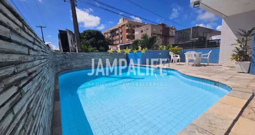Apartamento com 3 dormitórios, 122 m² - venda por r$ 750.000,00 ou aluguel por r$ 5.190,42/mês - manaíra - joão pessoa/pb