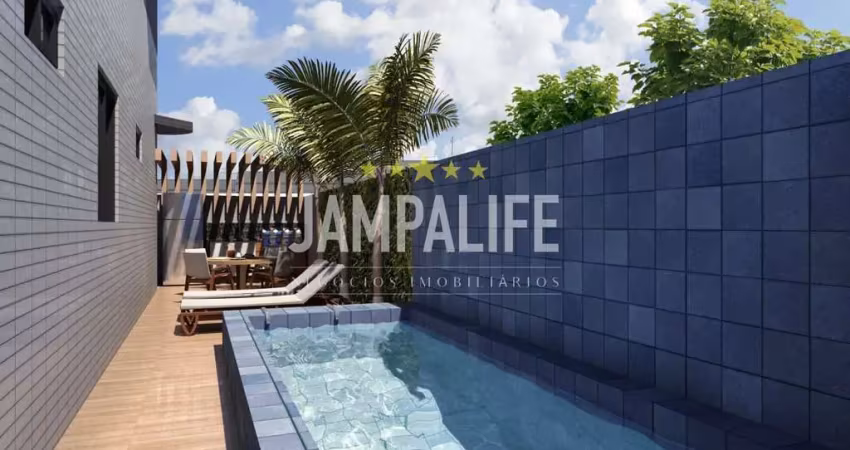 Apartamento com 2 dormitórios à venda, 107 m² por r$ 415.000,00 - bessa - joão pessoa/pb