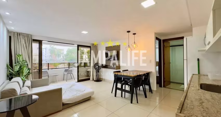 Flat com 1 quarto à venda no Cabo Branco, João Pessoa 