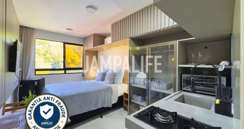 Flat com 1 quarto à venda no Cabo Branco, João Pessoa 