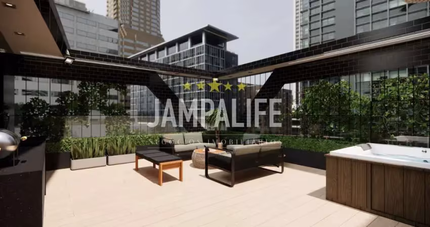 Apartamento garden com 1 dormitório à venda, 34 m² por r$ 180.000,00 - altiplano cabo branco - joão pessoa/pb