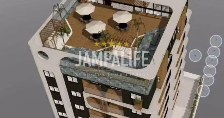 Apartamento com 1 dormitório à venda, 36,26 m² por r$ 367.000,00 - jardim oceania - joão pessoa/pb