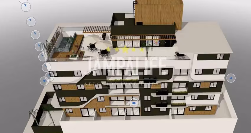 Apartamento com 1 dormitório à venda, 32 m² por r$ 333.000,00 - jardim oceania - joão pessoa/pb