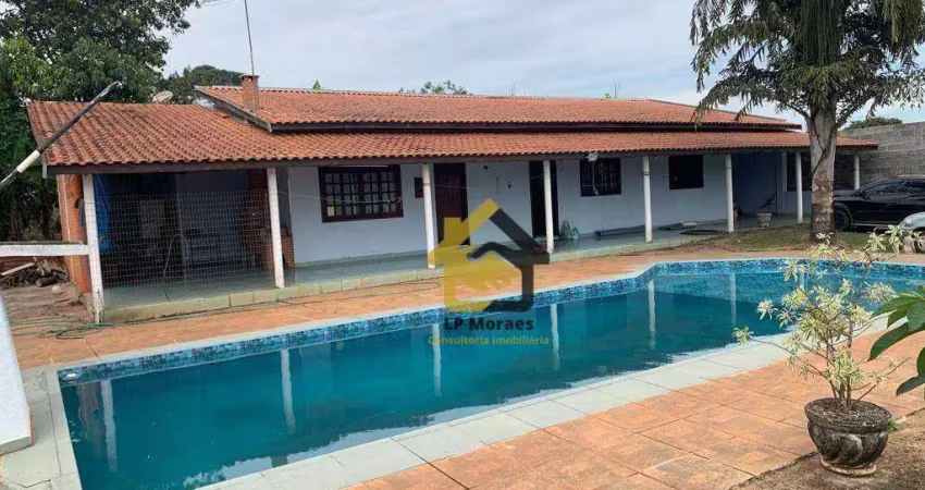 Chácara com 2 dormitórios à venda, 1278 m² por r$ 500.000,00 - jardim lagoa nova - limeira/sp