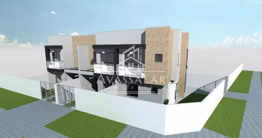 Sobrado com 3 quartos à venda, sítio cercado, curitiba - pr