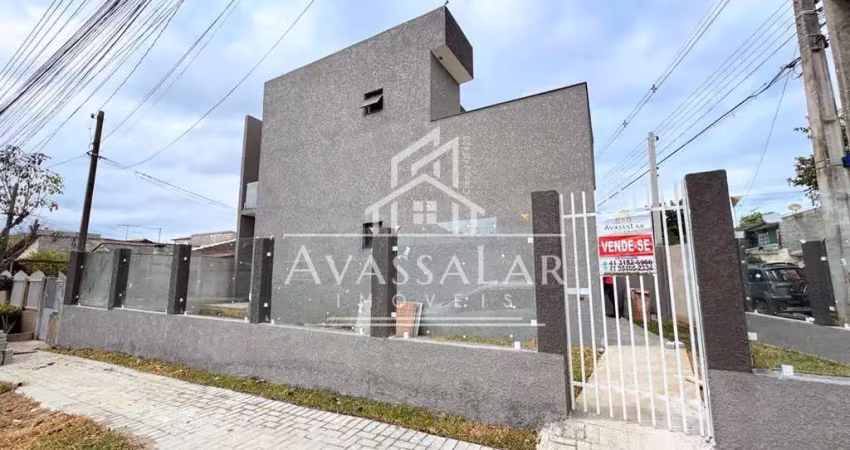 Sobrado esquina 3 quartos à venda, sítio cercado, curitiba - pr