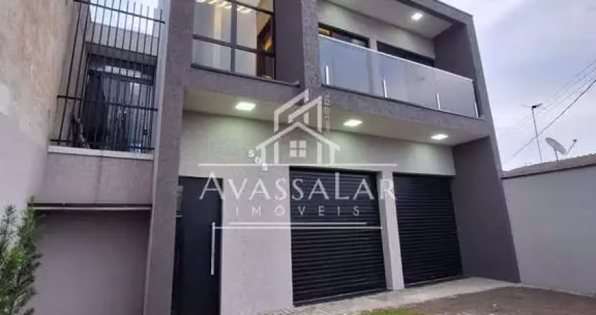 Triplex com sala comercial à venda, veneza, fazenda rio grande - pr
