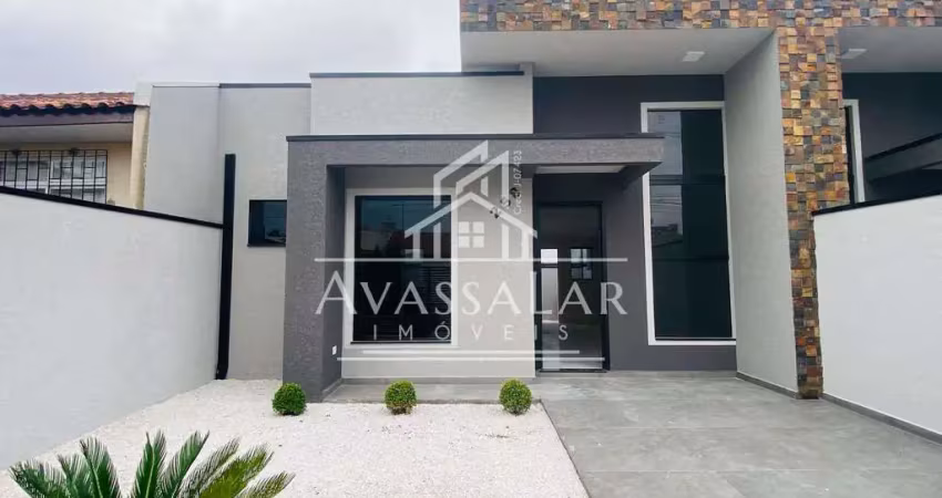 Casa alto padrão com 3 dormitórios, no bairro eucaliptos, fazenda rio grande- pr