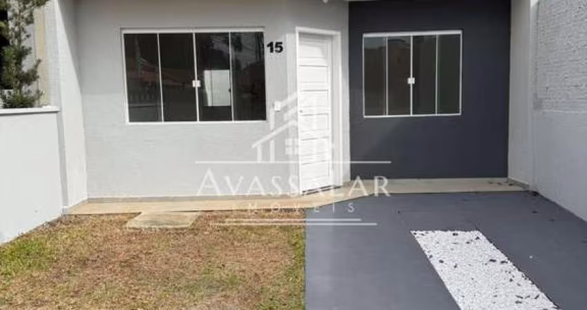 CASA COM 2 DORMITORIOS EM CONDOMINIO BAIRRO IGUACU -FAZENDA RIO GRANDE