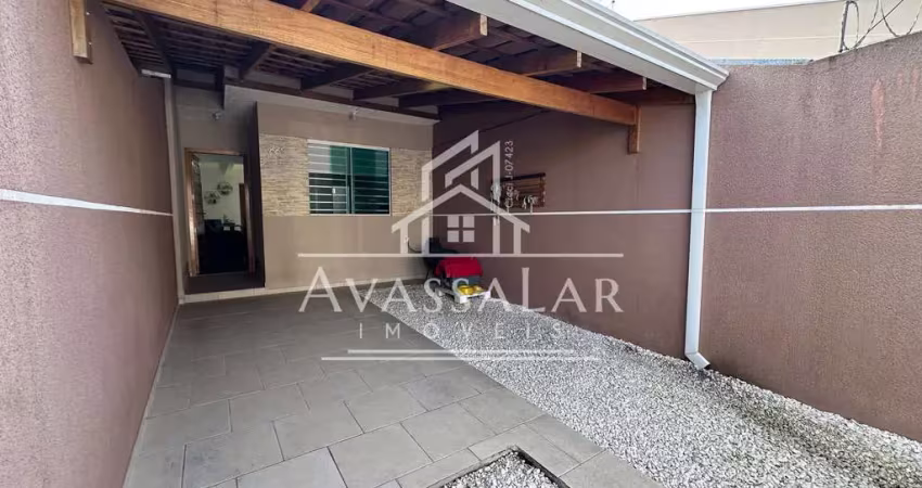 Casa com 2 dormitórios à venda, sítio cercado, curitiba - pr