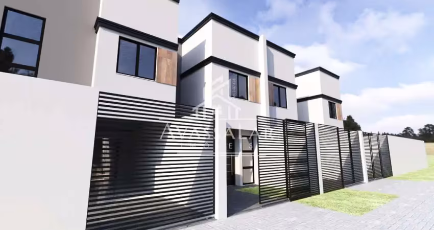 Sobrado em construção á venda, sítio cercado, curitiba - pr