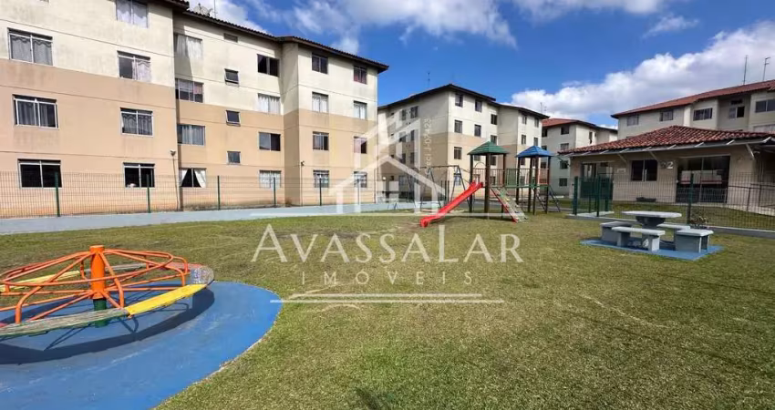 Apartamento com 2 dormitórios à venda, sítio cercado, curitiba - pr