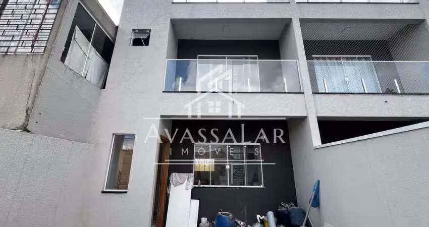 Triplex com terraço, 3 dormitórios, no bairro sitio cercado, curitiba - pr