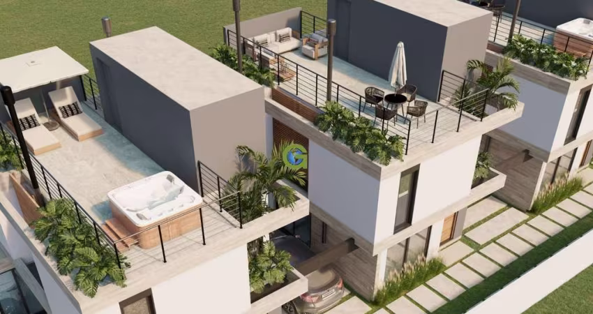 Casa em condomínio em Garopaba – Residencial Villaggio Felicitá   Alto padrão, v