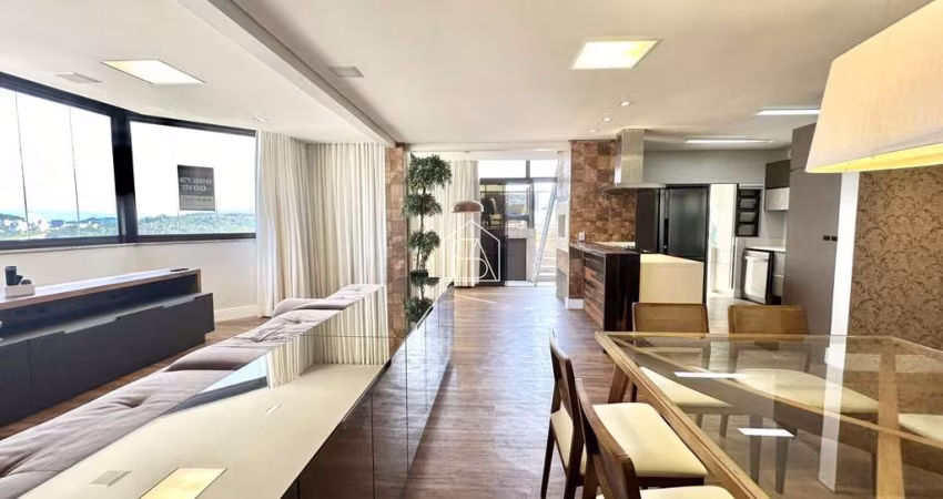 Cobertura com Piscina com 2 suítes com 2 vagas mobiliada no kobrasol- São josé