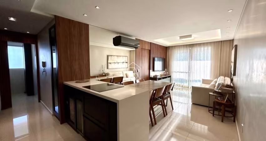 Apartamento mobiliado  de 3 dormitórios sendo 2 suítes com 2 vagas  em Barreiros
