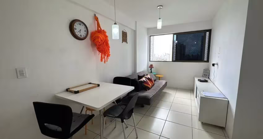 Apartamento mobiliado com 2 quartos e lazer completo na Torre
