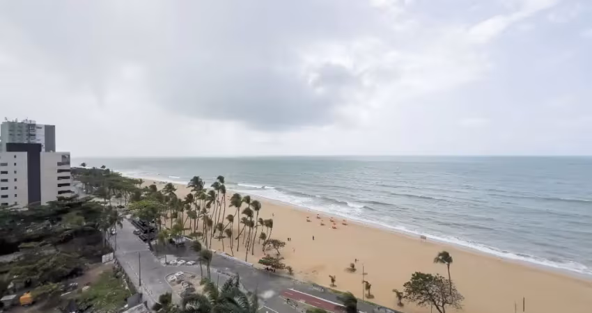 Apartamento com 3 quartos à beira-mar em Piedade — Vista deslumbrante e muito espaço para viver bem