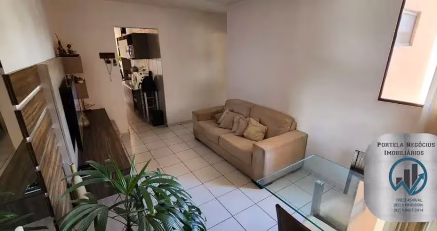 Apartamento para venda em maceió, serraria, 3 dormitórios, 1 suíte, 2 banheiros, 2 vagas