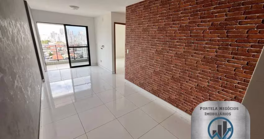 Apartamento para venda em maceió, gruta de lourdes, 2 dormitórios, 1 suíte, 2 banheiros, 1 vaga