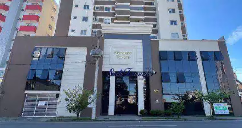 Apartamento com 3 dormitórios para alugar, 99 m² por r$ 3.570,00/mês - centro - são josé dos pinhais/pr
