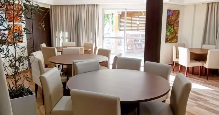 APARTAMENTO SEMI MOBILIADO COM 2 QUARTOS SACADA COM CHURRASQUEIRA