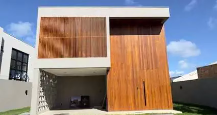 Casa em condomínio para venda em camaçari, alphaville (abrantes), 4 dormitórios, 4 suítes, 3 banheiros, 4 vagas