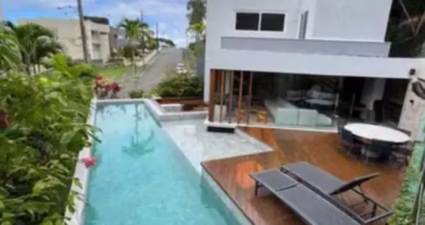 Casa em condomínio para venda em salvador, alphaville ii, 5 dormitórios, 5 suítes, 3 banheiros, 4 vagas