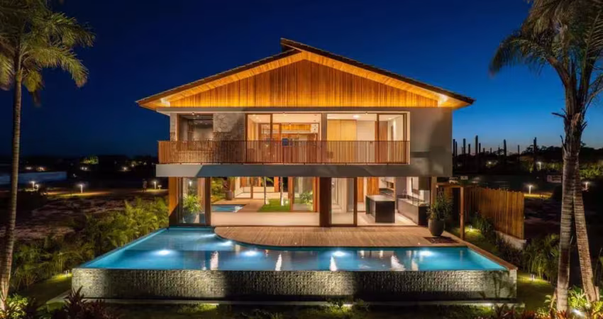 Casa em condomínio para venda em mata de são joão, praia do forte, 7 dormitórios, 7 suítes, 7 banheiros, 3 vagas