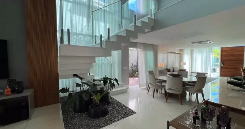 Casa em condomínio para venda em salvador, alphaville ii, 4 dormitórios, 4 suítes, 5 banheiros, 4 vagas