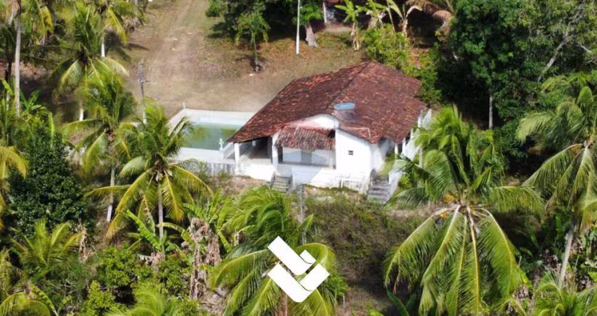 Área rural / granja à venda no conde, com 13,7 hectares 'beira de pista e c/ rio perene'