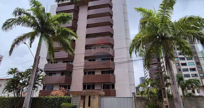 Apartamento 167m² c/ 3 quartos / 1 suíte master + dce - cabo branco