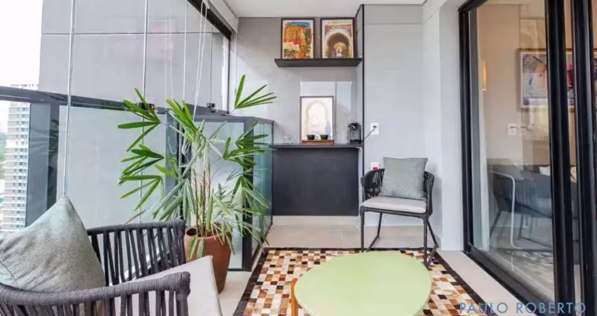 Apartamento com 1 quarto à venda na Avenida Açocê, Moema, São Paulo