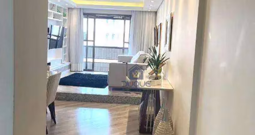 Apartamento com 3 dormitórios à venda, 128 m² por r$ 1.050.000,00 - batel - curitiba/pr