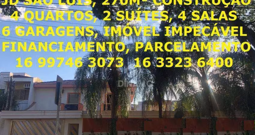 Sobrado com 4 dormitórios à venda, 270 m² por R$ 695.000,00 - Jardim São Luiz - Ribeirão Preto/SP