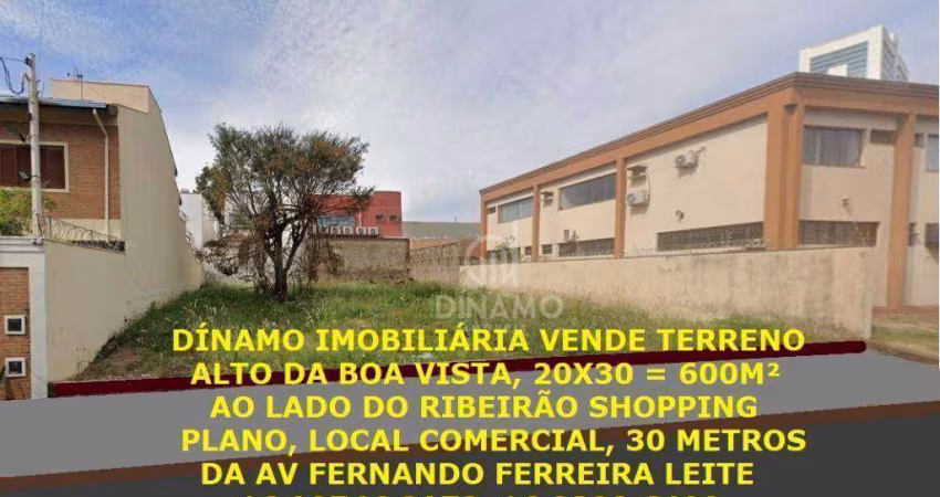 Terreno à venda, - Alto da Boa Vista - Ribeirão Preto/SP