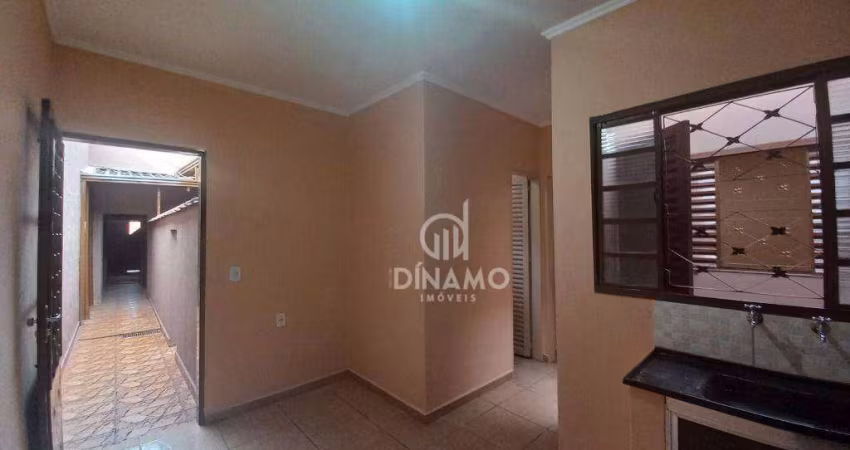 Casa com 2 dormitórios para alugar, 109 m² por R$ 1.249,99/mês - Jardim Heitor Rigon - Ribeirão Preto/SP