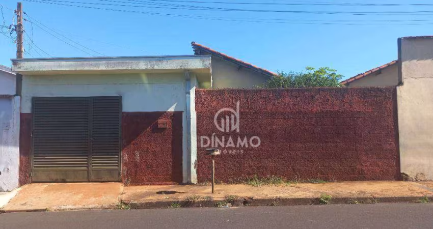 Casa com 2 dormitórios para alugar, 125 m² - Presidente Dutra - Ribeirão Preto/SP