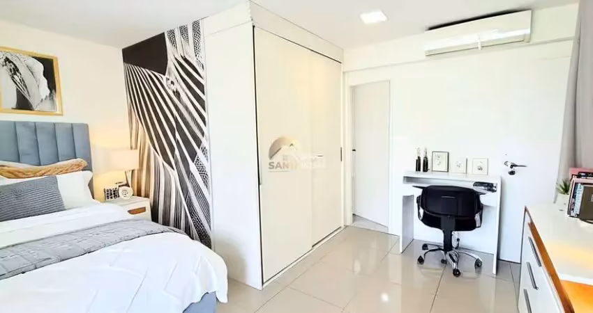LUXO EM ALPHAVILLE SALVADOR: APT 115M², 3 QUARTOS (SUÍTE), VARANDA GOURMET, 4 BANHEIROS + 2 VAGAS.