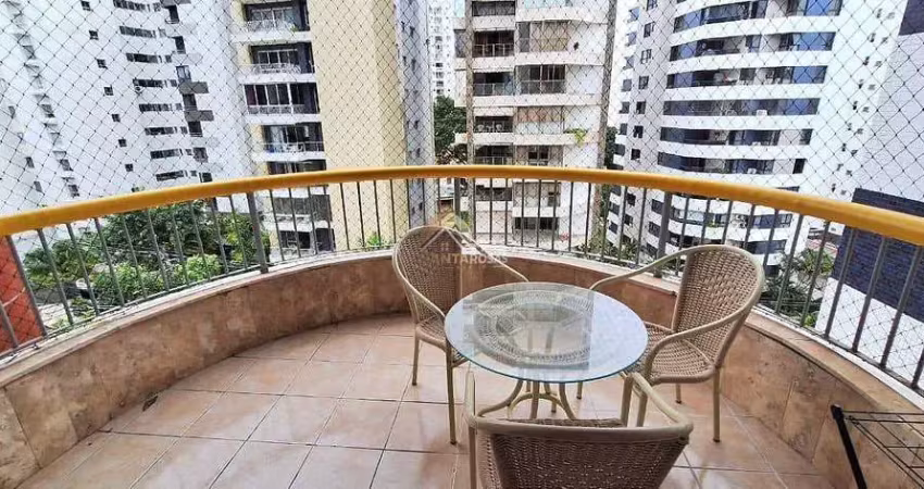 Apartamento nascente para aluguel na graça – 118 m², 3 quartos (1 suíte), 2 salas, varanda, 2 vagas
