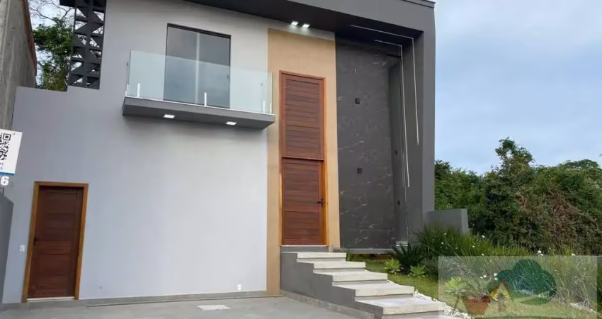 Casa para Venda em Macaé, Lagoa, 3 dormitórios, 3 suítes, 4 banheiros, 2 vagas