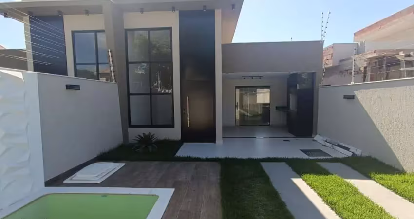 Casa para venda em rio das ostras, ouro verde, 3 dormitórios, 1 suíte, 2 banheiros, 3 vagas