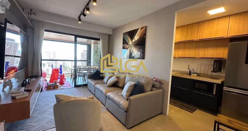 Vianna Home - Apartamento com 2 dormitórios - Boqueirão - Santos