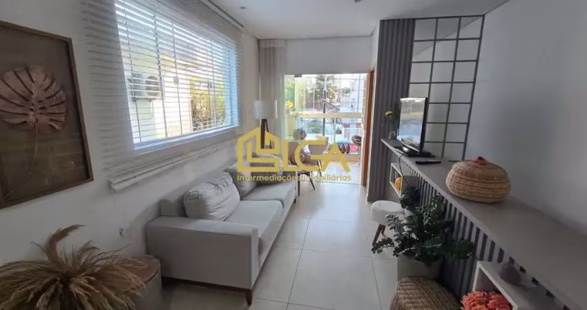Casa Sobreposta alta a venda - Embaré - Santos