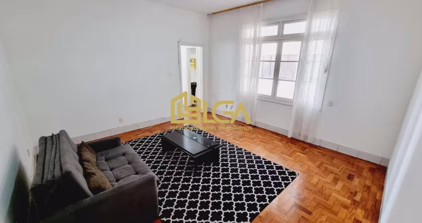 Apartamento para locação - Gonzaga - Santos l Vista mar