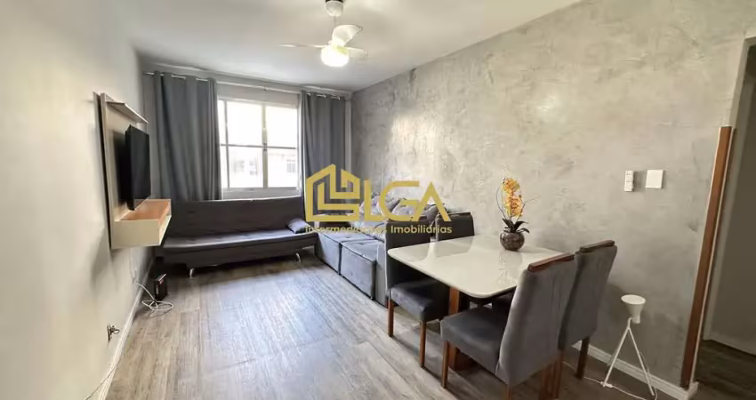 Apartamento em prédio frente mar a venda - boqueirão - santos