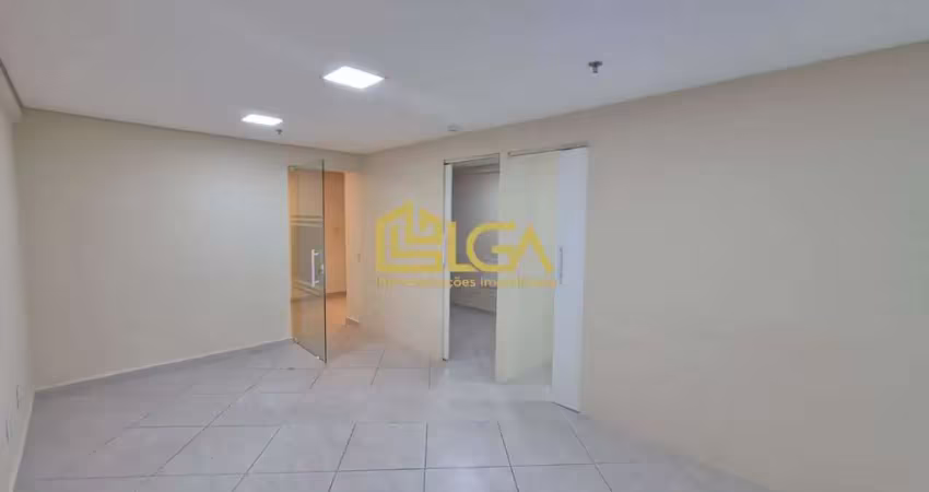 Sala comercial para venda e locação 55 m² - marapé - santos