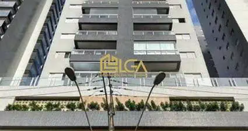 Apartamento 1 dormitório no boqueirão – 50m da praia, varanda gourmet